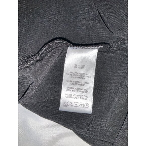 Michael Kors Women's S/P Black Halter Top With Embroidered Waist & Neckline - Picture 5 of 5